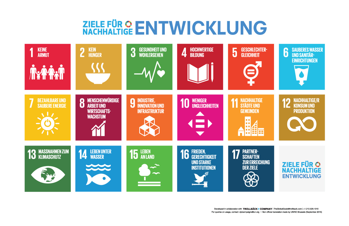 SDG POSTER NonUN German